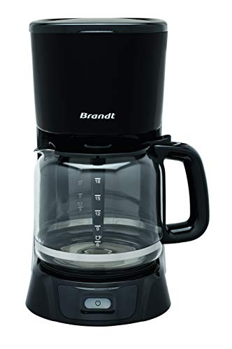 Brandt CAF1318 Kaffeekanne, Edelstahl, schwarz, 28,8 x 18,6 x 35 cm von Brandt