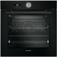 Einbau-multifunktionsbackofen 73l 60cm a+ schwarz pyrolyse - bop7536b Brandt von Brandt