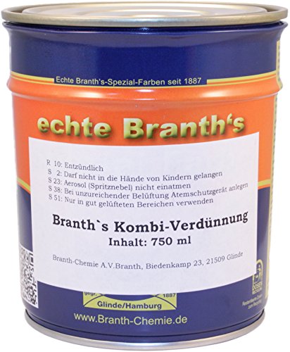 Branths Kombi Verdünnung 750 ml von Branth Farben