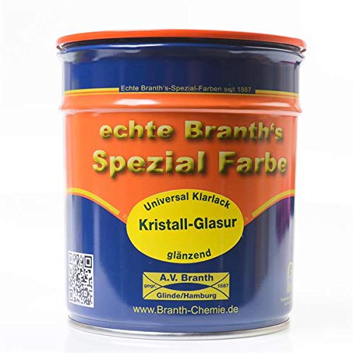 Branths Kristall-Glasur glänzend 750 ml (23,93 EUR/l) von Branth Farben