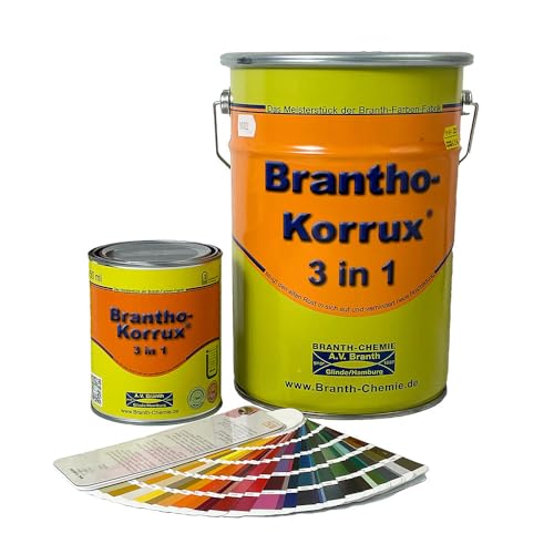 Brantho Korrux 3in1 Rostschutzfarbe - Primer, Rostschutz und Lack RAL 7016 - anthrazitgrau / 750ml Brantho Korrux 3in1 Rostschutzfarbe - Primer, Rostschutz und Lack RAL 7016 - anthrazitgrau / 750ml von Brantho Korrux