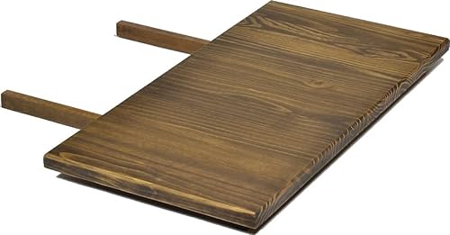 Ansteckplatte 50x80 Eiche antik Rio Classico oder Rio Kanto - Pinie Tischverlängerung Echtholz - Größe & Farbe wählbar - für Esszimmertisch Holztisch Tisch ausziehbar Brasilmöbel von B.R.A.S.I.L.-Möbel