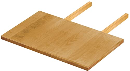 Ansteckplatte 50x80 Honig Rio Classico oder Rio Kanto - Pinie Massivholz Echtholz - Größe & Farbe wählbar - für Esstisch Tischverlängerung Holztisch Tisch Erweiterung ausziehbar Brasilmöbel von B.R.A.S.I.L.-Möbel