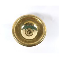 Schiff Waschbecken , Messing Drop in Sink Rundes Badezimmer von BrassArtistry