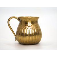 Santorini Messing Tasse | Handgemachte Aus Kupfer Teetasse Kaffeetasse Henkel Vase Hochzeitsgeschenk Vintage von BrassTonkinCraft