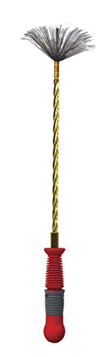 Handflaschenreiniger DOPPEL +spez. Bürste mit Edelstahlborsten Flaschenbürste DRILL-FLASCHENBÜRSTE zum gründlichem Reinigen von Flaschen von Brauen.de