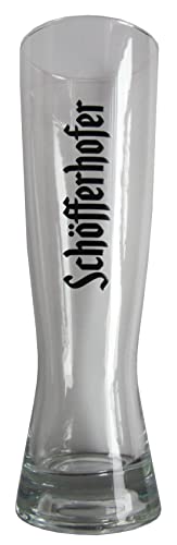 Brauerei Schöfferhofer - Weizenbier-Glas mit Flaschenöffner im Glasboden - Glas 0,5 l. von Brauerei
