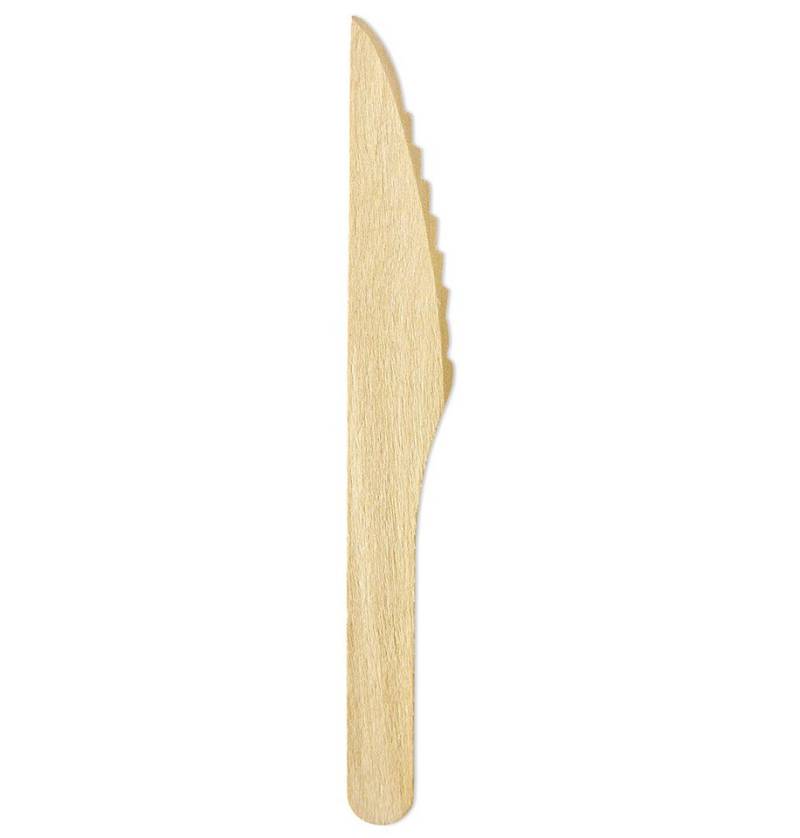 Braun+Company Atelier Einwegbesteck-Set Braun & Company Messer ByNature 10 Stück, Papier von Braun+Company Atelier