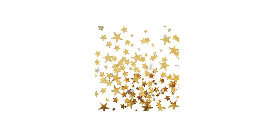 Braun+Company Atelier Papierserviette Braun & Company Servietten Motiv Sparkling Stars von Braun+Company Atelier