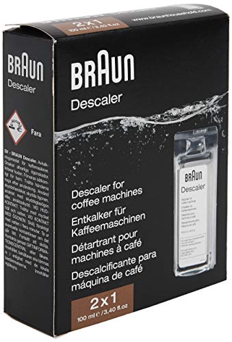 Braun BRSC 003 Kaffeemaschine Entkalker, 2 x 100 ml von Braun