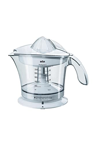 Braun Household Multiquick 3 MPZ9 Citrus Juicer Saftpresse (20 W, 1,4 Kg) weiß von Braun Household