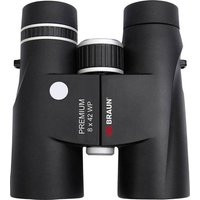 Braun Phototechnik Fernglas 8 x 42mm Dachkant Schwarz 20156 von Braun Phototechnik