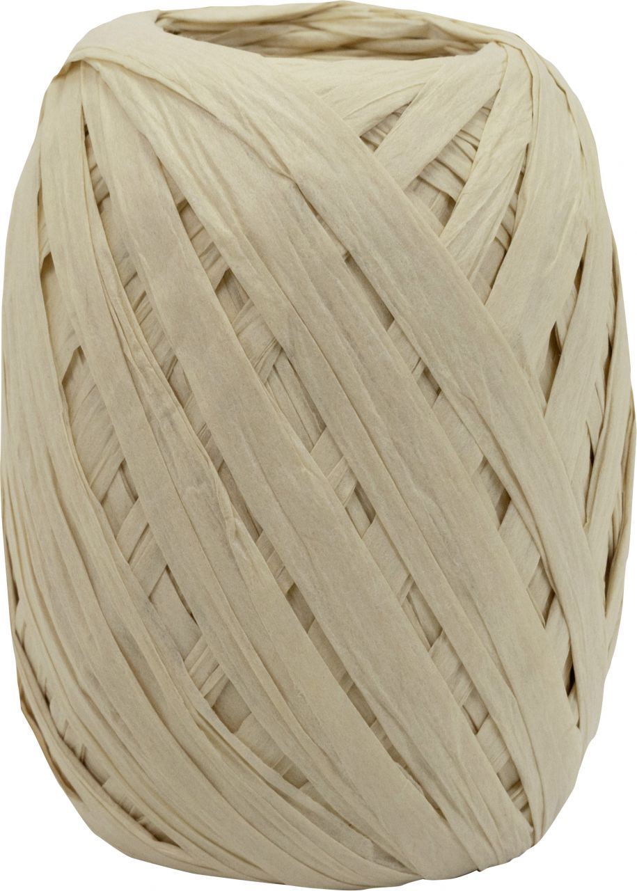 Braun & Company Geschenkband natur Raffia Ei 30 m von Braun & Company