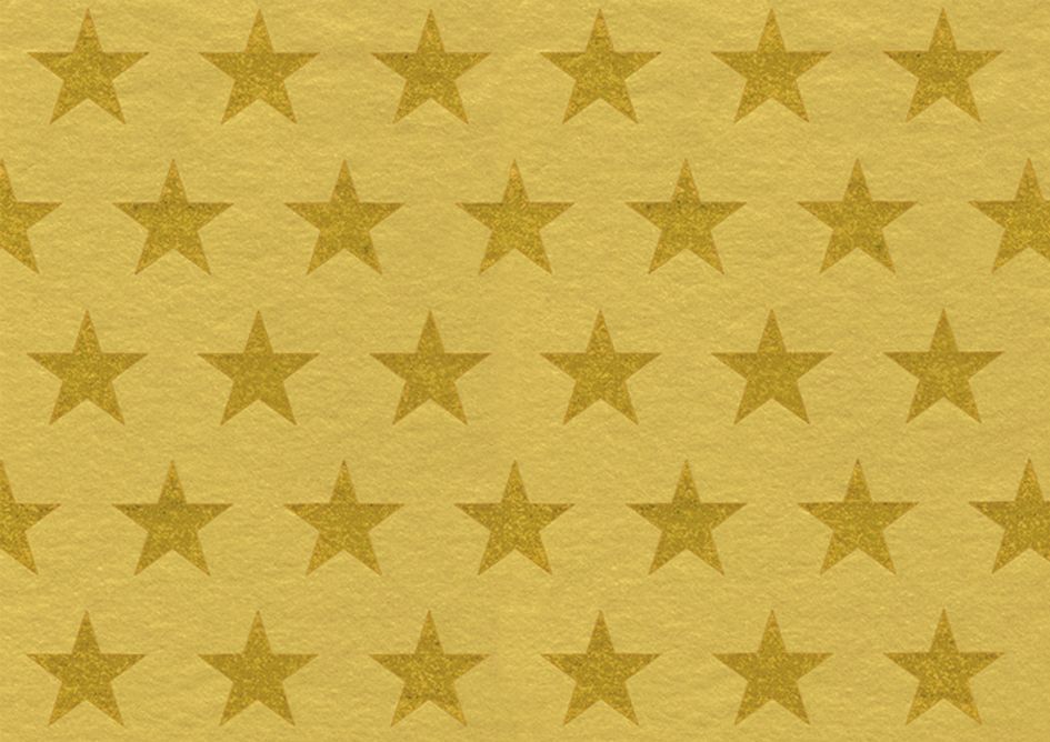 Braun & Company Geschenkpapier Stars gold Alu 1,5 x 70 cm Braun & Company Geschenkpapier Stars gold Alu 1,5 x 70 cm von Braun & Company