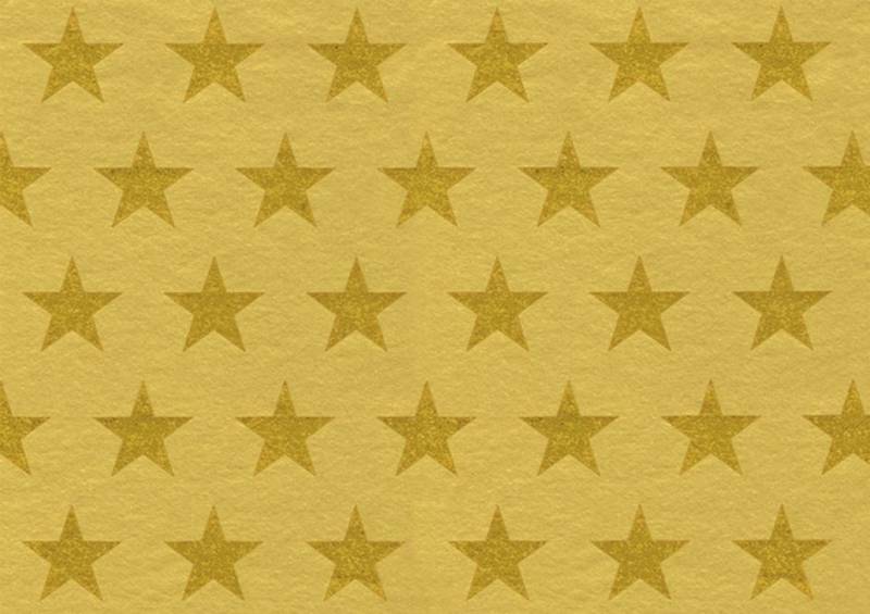Braun & Company Geschenkpapier Stars gold Alu 1,5 x 70 cm Braun & Company Geschenkpapier Stars gold Alu 1,5 x 70 cm von Braun & Company
