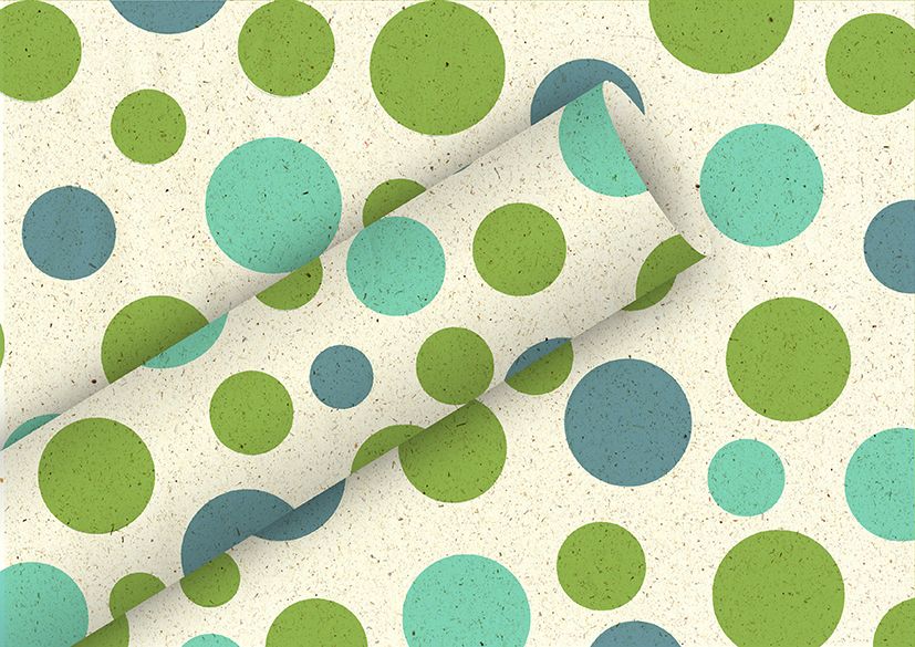 Braun & Company Geschenkpapier natur grün 1,5 m x 70 cm Braun & Company Geschenkpapier natur grün 1,5 m x 70 cm von Braun & Company