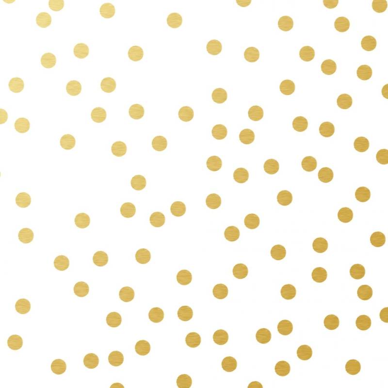 Braun & Company Servietten Motiv Golden Dots weiß 33 x 33 cm - 20er Pack Braun & Company Servietten Motiv Golden Dots weiß 33 x 33 cm - 20er Pack von Braun & Company