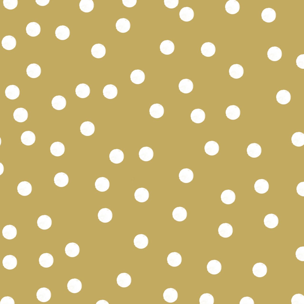 Braun & Company Servietten Motiv White Dots gold 40 x 40 cm - 20er Pack von Braun & Company