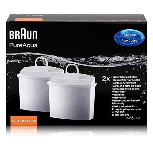 Braun Household BRSC 006 Wasserfilter PureAqua, geeignet für CaféHouse, PurEase und Sommelier, für reinen Kaffeegeschmack von Braun Household