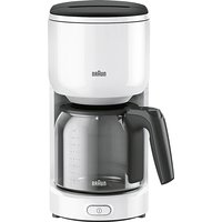 BRAUN Kaffeeautomat KF 3120 WH weiß von Braun