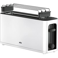BRAUN Langschlitztoaster HT 3110 WH weiß von Braun