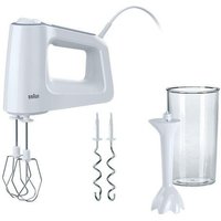 BRAUN MultiMix 3 HM 3105 Handmixer weiß von Braun