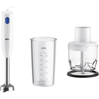 BRAUN Stabmixer Set MQ10.201.M 450Watt weiß/blau von Braun