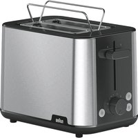 BRAUN Toaster HT 1510 BK 2 Scheiben 900Watt schwarz von Braun
