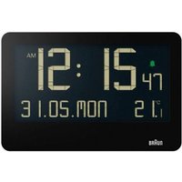 Bc 14 schwarz Quarz Wanduhr digital - Braun von Braun