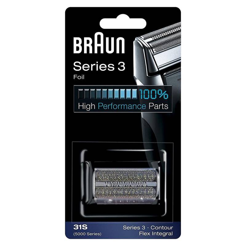 Braun 31 S Scherfolie Und Klingenblock   Kompatibel Mit Series 3 Rasierern        B-Ware von Braun