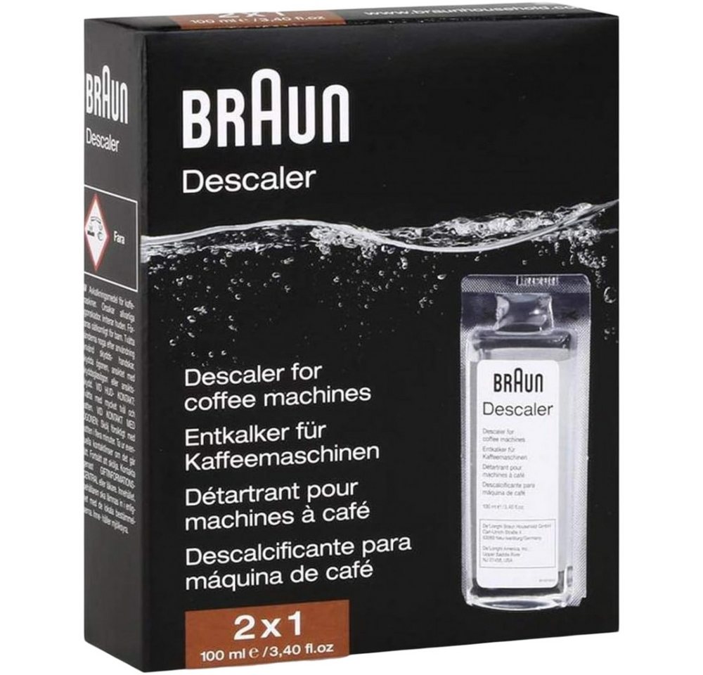 Braun AX13210003 2er Pack - Entkalker - 200 ml Entkalker von Braun