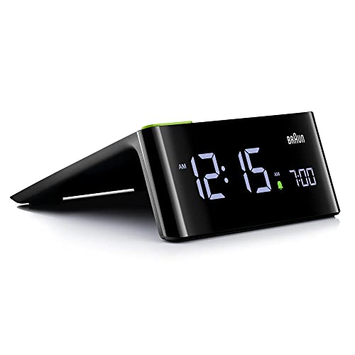 Braun Digitaler Wecker mit LCD-Display, Schlummertaste, Quick Set, automatisch anpassbare Display-Helligkeit, Signaltonalarm, in Schwarz, Modell BC16BEU. Braun Digitaler Wecker mit LCD-Display, Schlummertaste, Quick Set, automatisch anpassbare Display-Helligkeit, Signaltonalarm, in Schwarz, Modell BC16BEU. von Braun