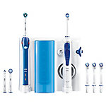 Braun Elektrische Zahnbürste + Munddusche Oral-B Center OxyJet + PRO 2 Weiß, Blau von Braun