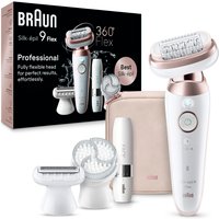 Braun Epilierer "Silk-épil Flex 9 9-360" mit Rasier-, Trimmer- & Peelingaufsatz, Mini-Rasierer für das Gesicht Braun Epilierer "Silk-épil Flex 9 9-360" mit Rasier-, Trimmer- & Peelingaufsatz, Mini-Rasierer für das Gesicht von Braun