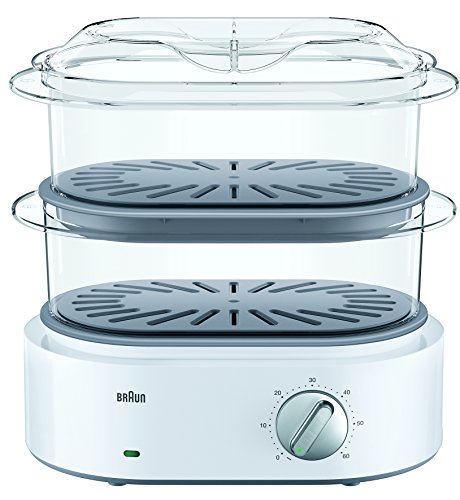 Braun FS 5100 Dampfgarer Identity Collection, weiß von Braun