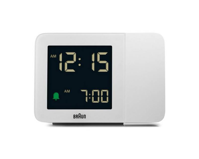 Braun Wecker BC 015 W-DCF Funk Projektionswecker von Braun