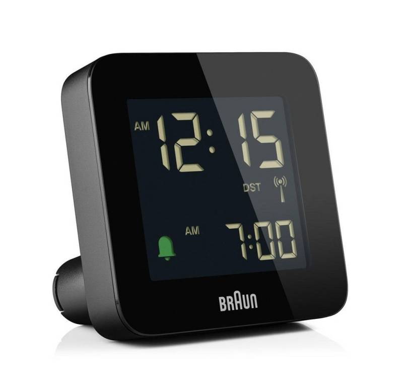 Braun Funkwecker BC09-DCF Digitaler Schwarz von Braun