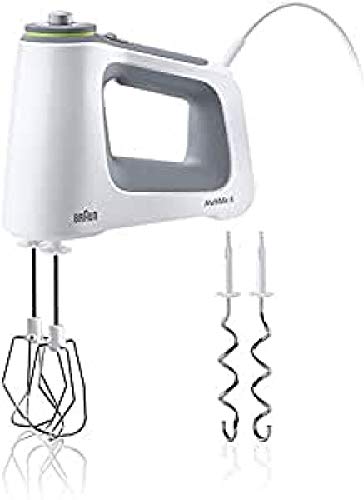 Braun Household HM5100WH Handmixer, Weiß/Grau von Braun Household