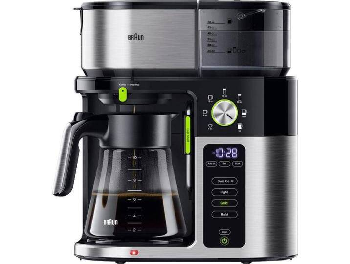 Braun KF 9050 BK MultiServe, Filterkaffeemaschine, Schwarz von Braun