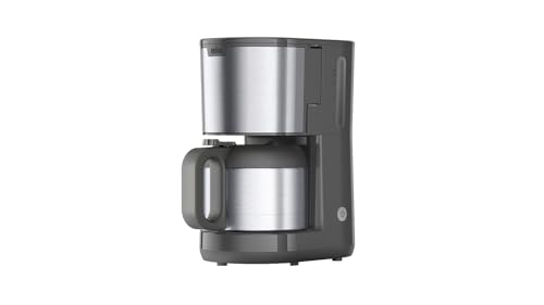 Braun Kaffeemaschine PurShine KF1505GY, Filterkaffeemaschine mit Thermoskanne & OptiBrew System, Anti-Tropf-Funktion, Automatische Sicherheitsabschaltung, 1,2 L Kapazität (Kanne), 1000W, Grau von Braun