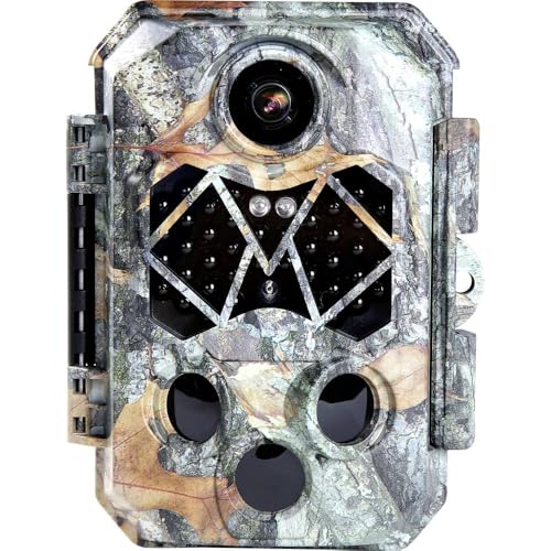 Braun Phototechnik Scouting Cam Black500 4K Wildkamera Black LEDs, Zeitrafferfunktion Camouflage von Braun