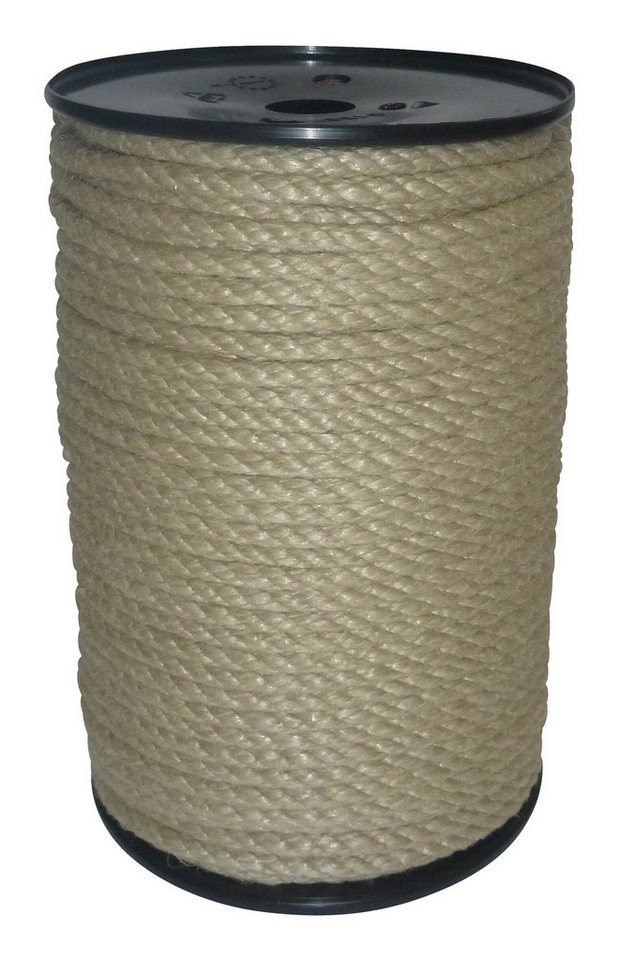Braun Seil, Spinnfaserseil 8 mm 100m Polypropylen von Braun