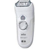 Braun Silk-épil 7 7-561 - Epiliergerät - Weiß/Silber von Braun