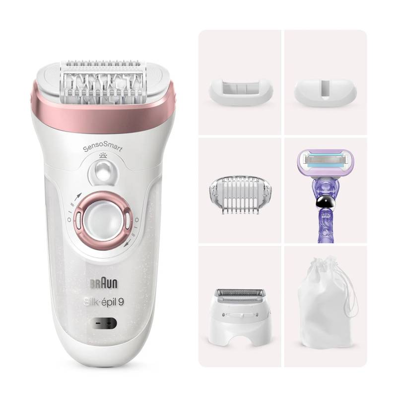 Braun Silk épil 9 9 870 – Epilierer Für Frauen Für Eine Langanhaltende Haarentfe B-Ware von Braun