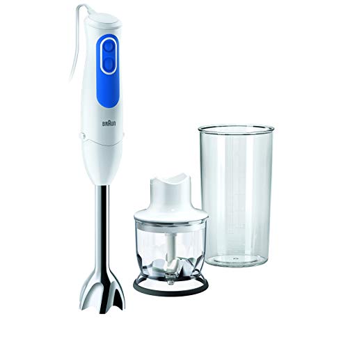 Braun Household Stabmixer, 700 W, 2 Geschwindigkeits-stufen mit Turbo-funktion für einfache Einhandbedienung von Braun Household