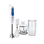 Braun Stabmixer MQ3025 Spaghetti 700 W 0,35 l Edelstahl, Kunststoff Blau, Weiß von Braun