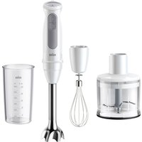 Braun Stabmixer "MultiQuick 5 MQ 50236 M - 1000 W, 21 Geschwindigkeiten, Schneebesen" 1000 W Spritzschutz, 500 ml Zerkleinerer, Mahlklinge, spülmaschinenfest Braun Stabmixer "MultiQuick 5 MQ 50236 M - 1000 W, 21 Geschwindigkeiten, Schneebesen" 1000 W Spritzschutz, 500 ml Zerkleinerer, Mahlklinge, spülmaschinenfest von Braun