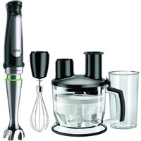 Braun Stabmixer "MultiQuick 7 MQ 7075X - 1000W, Stufenlosregulierbar, Küchenmaschine" 1000 W Dynamische Klinge, Spritzschutz, Extra Mahlklinge von Braun