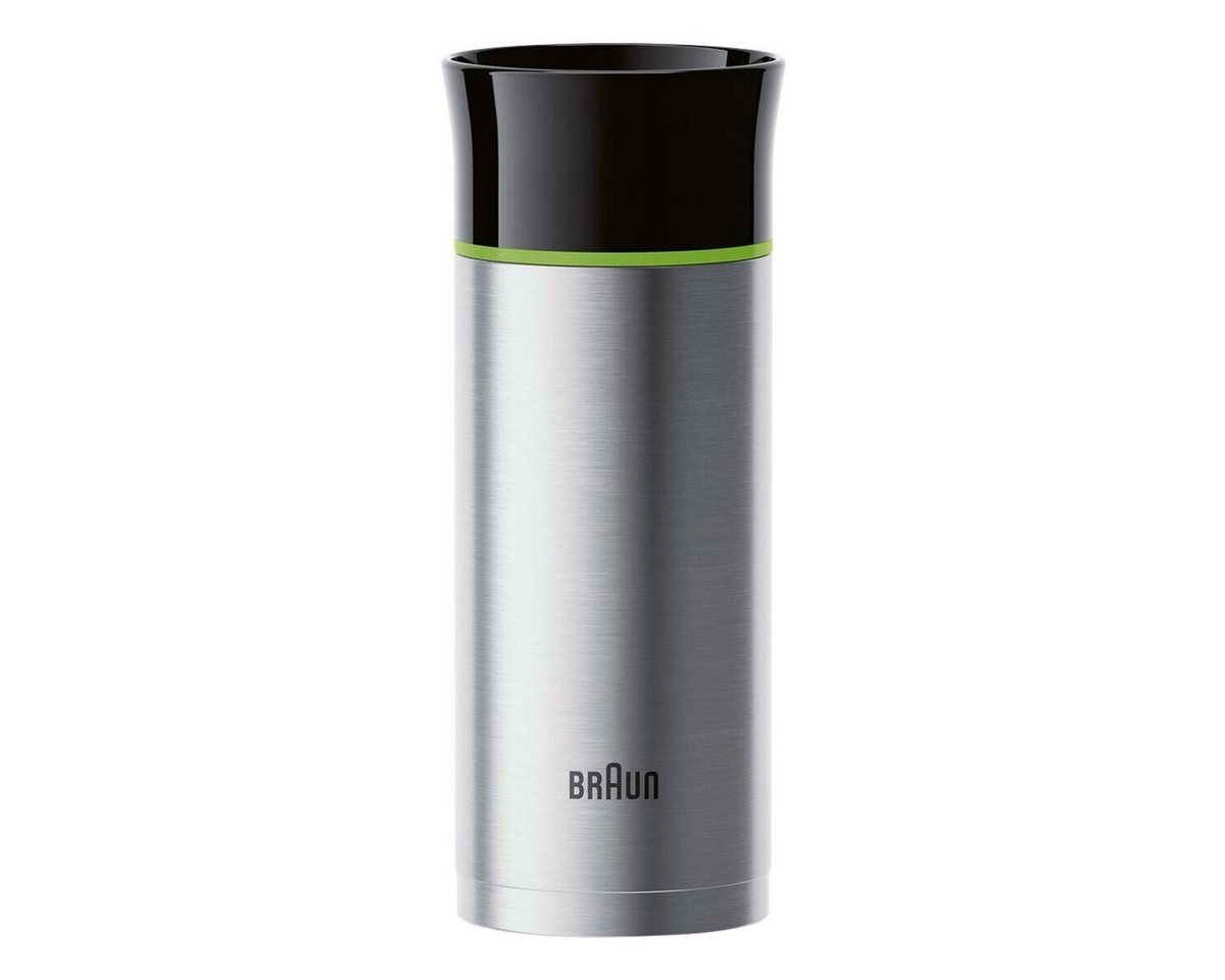 Braun Thermobecher BRSC001, Edelstahl, 330 ml, Thermal Mug, auslaufsicher von Braun