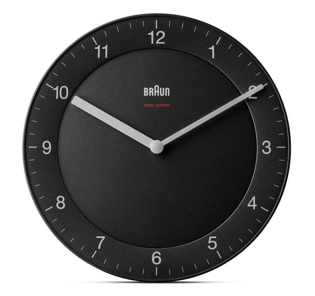 Braun Uhr BC17B-DCF Funkwanduhr schwarz Braun Uhr BC17B-DCF Funkwanduhr schwarz von Braun